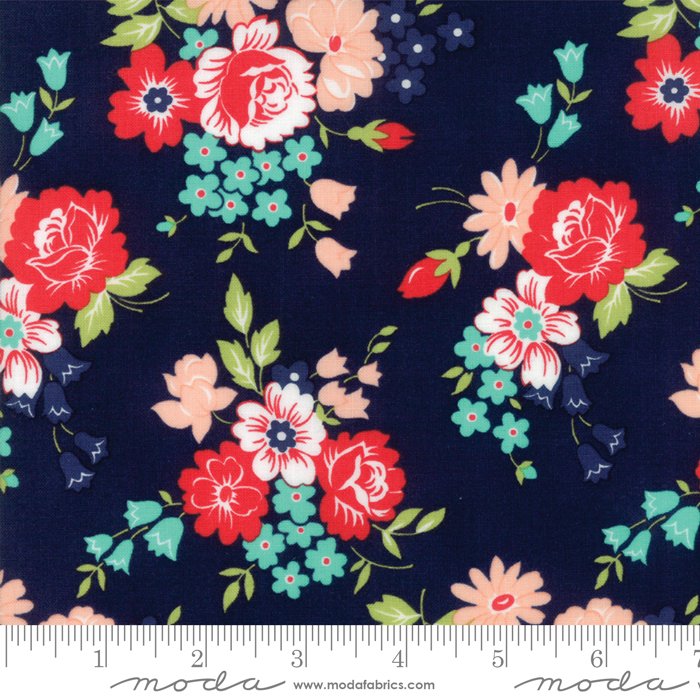 Navy Floral - 55171-15