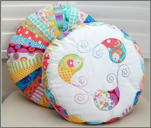 Round Cushion Stack - SA004 (Template Included)