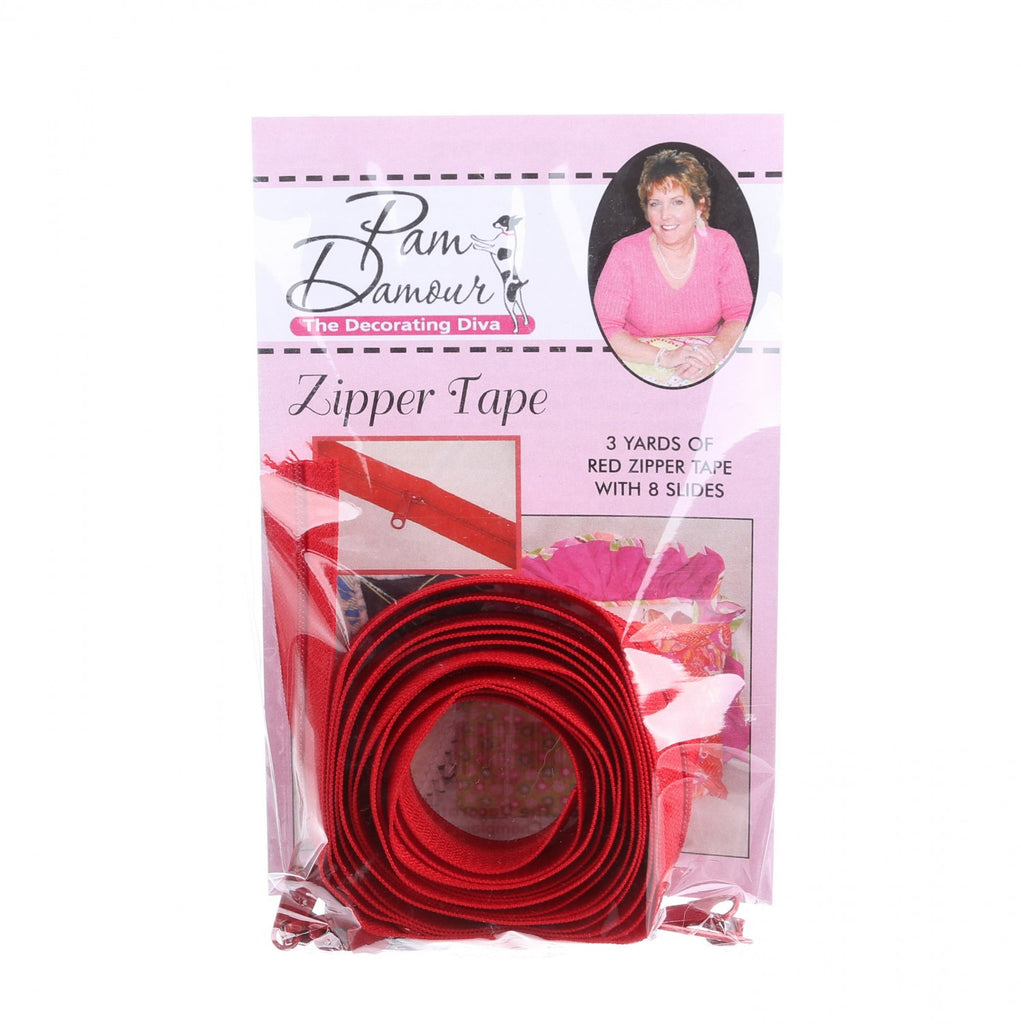 Red Zipper Tape ENR/R