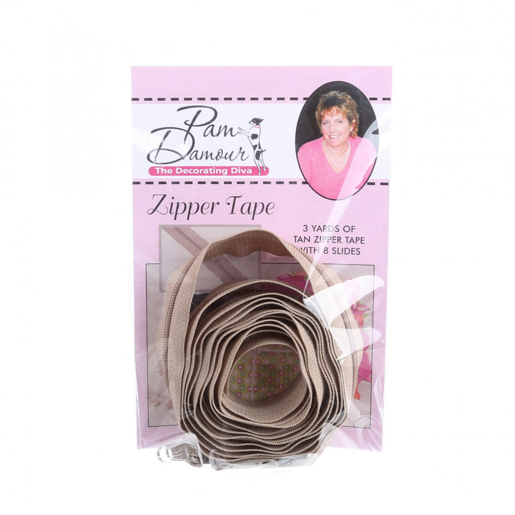 Tan Zipper Tape ENR/T