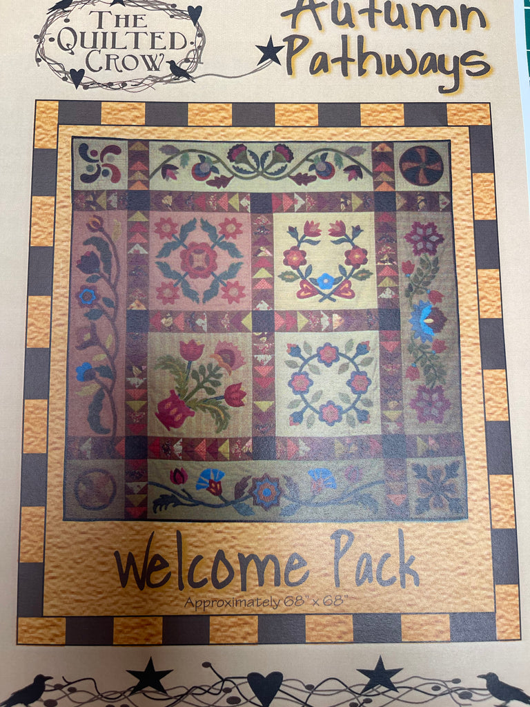 Autumn Pathways by The Quilted Crow full BOM Kit