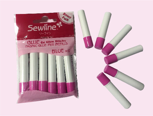 Sewline Glue Pen Refills - 6 Pack