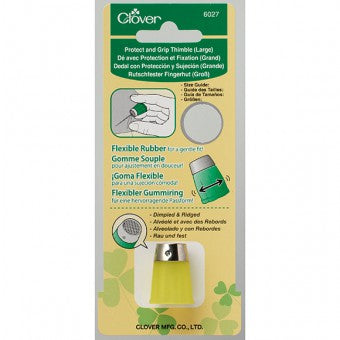 Protect and Grip Thimble (Large) - Clover No. 6027