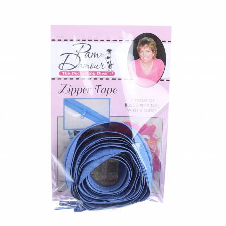 Blue Zipper Tape  ENR/BL