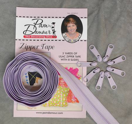 Lilac Zipper Tape  ENR/LC