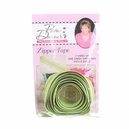Lime Zipper Tape  ENR/L
