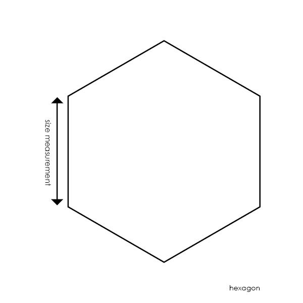 Sue Daley Designs Hexagon Papers - 2"