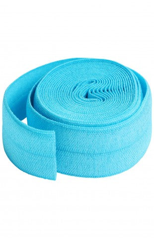 Parrot Blue Fold-over Elastic SUP211-2