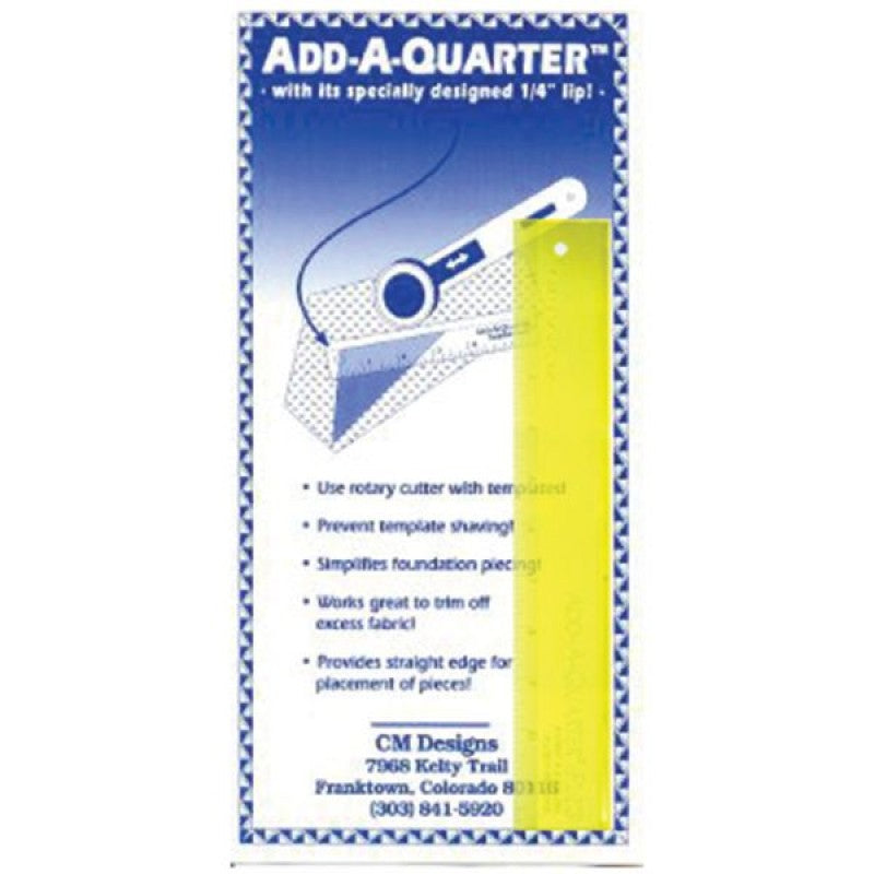Add A Quarter Ruler - 6 inch
