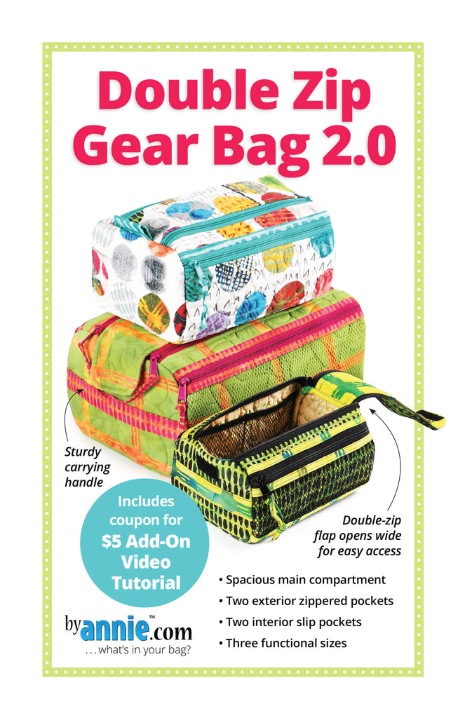 Double Zip Gear Bag 2.0  PBA257-2