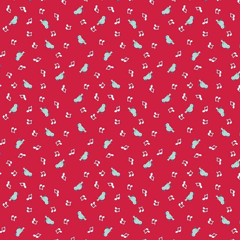 The Shabby Strawberry - Birds C6042-Red