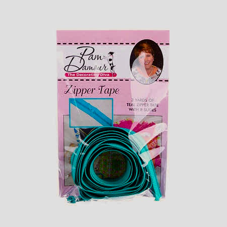 Teal Zipper Tape  ENR/E