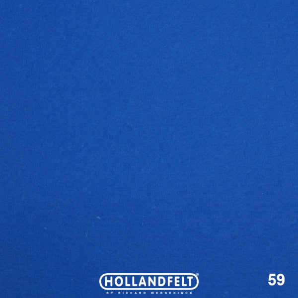 100% Wool Felt Colour 59 -  Royal Blue