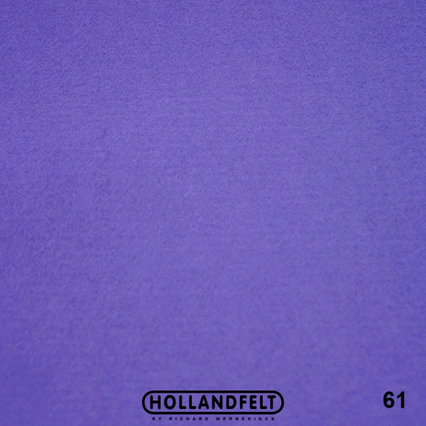 100% Wool Felt Colour 61 - Dark Lavender