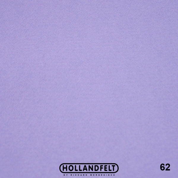 100% Wool Felt Colour 62 - Lavender